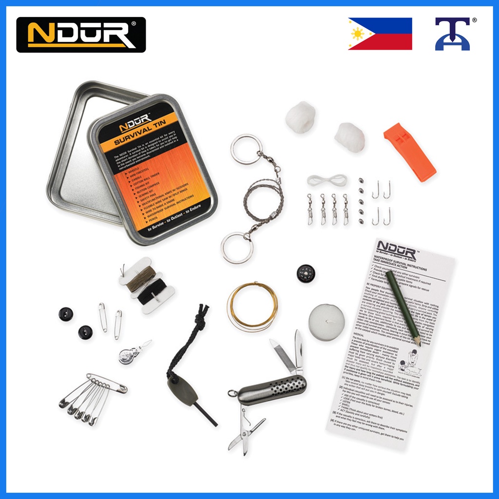 NDuR Survival Tin (ND31150) Shopee Philippines