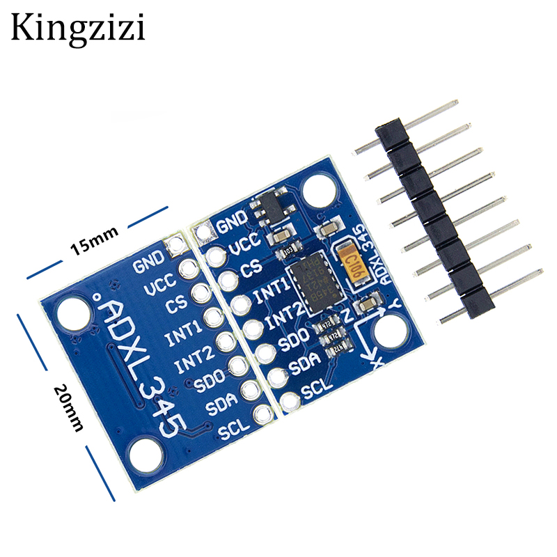 ADXL345 3-Axis Digital Gravity Sensor Acceleration Module Tilt Sensor ...