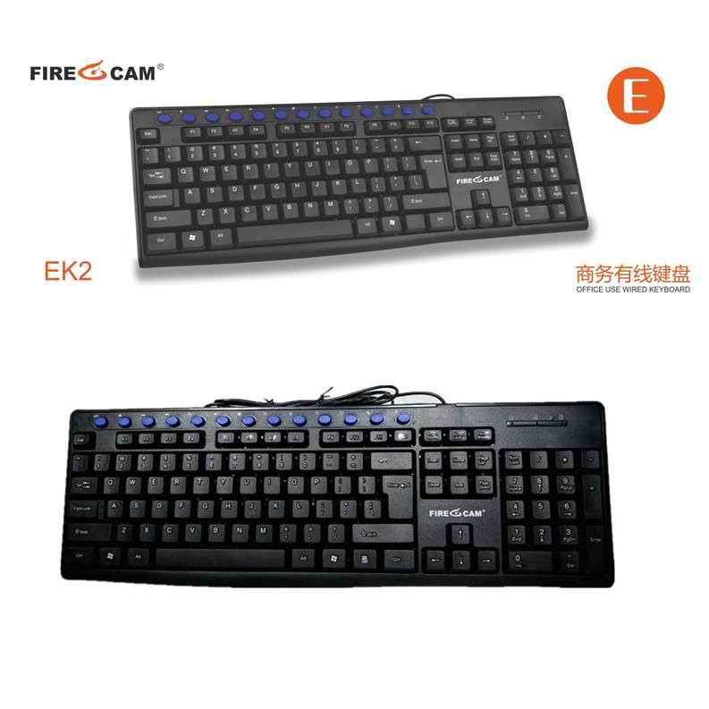 Fireeye EK2 USB interface Multimedia keyboard for Laptop PC computer ...