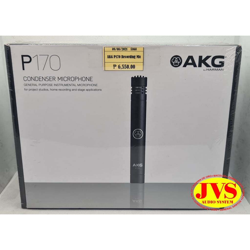 AKG P170 Small-Diaphragm Condenser Microphone | Shopee Philippines