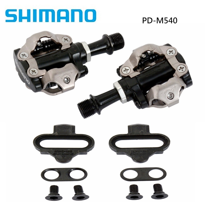 SHIMANO PD M540 Pedals SPD MTB Pedals Bicycle Racing Mountain Bike Self Locking Pedal