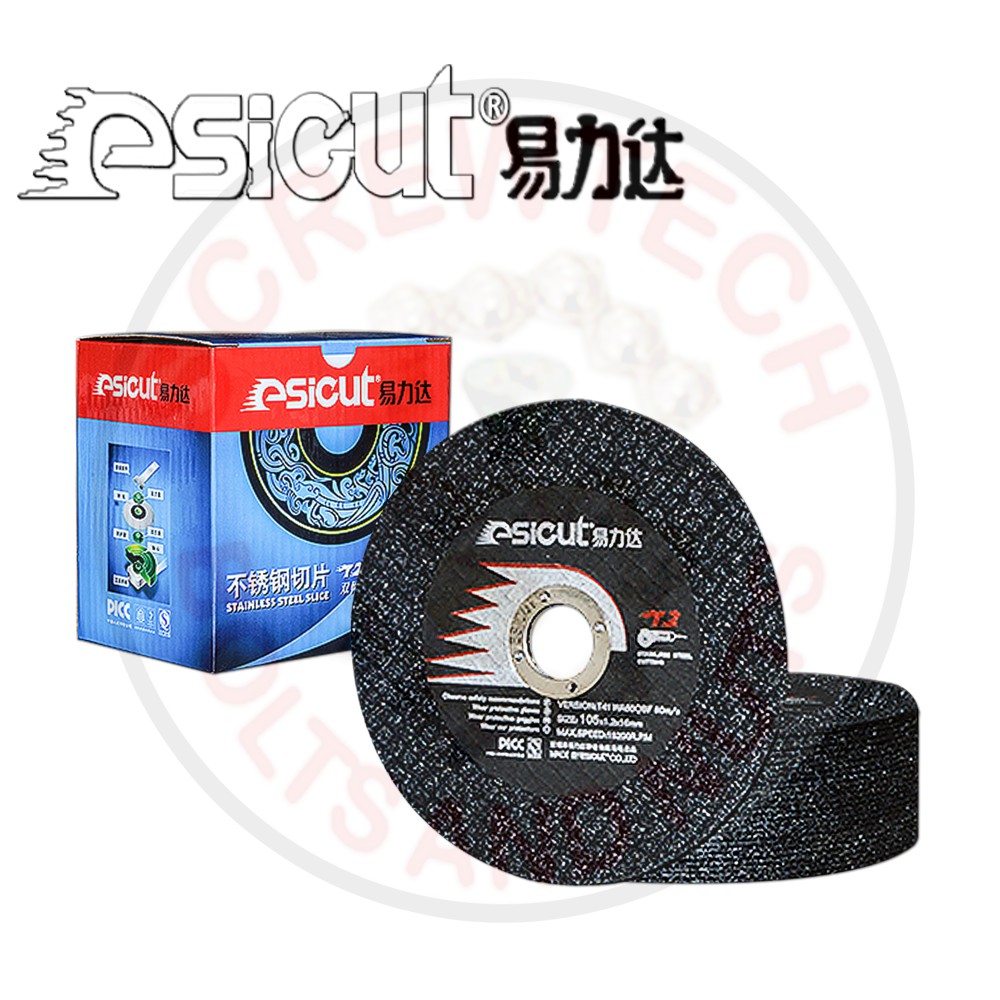 ESICUT CUTTING DISC 4" T2 BLACK 50pcs/box Shopee Philippines