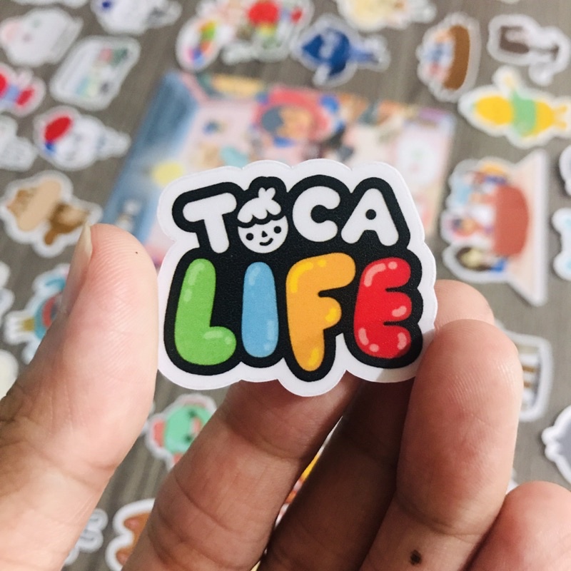 Toca Boca Toca Life 40 piece Laminated Vinyl Sticker Pack is | Shopee ...