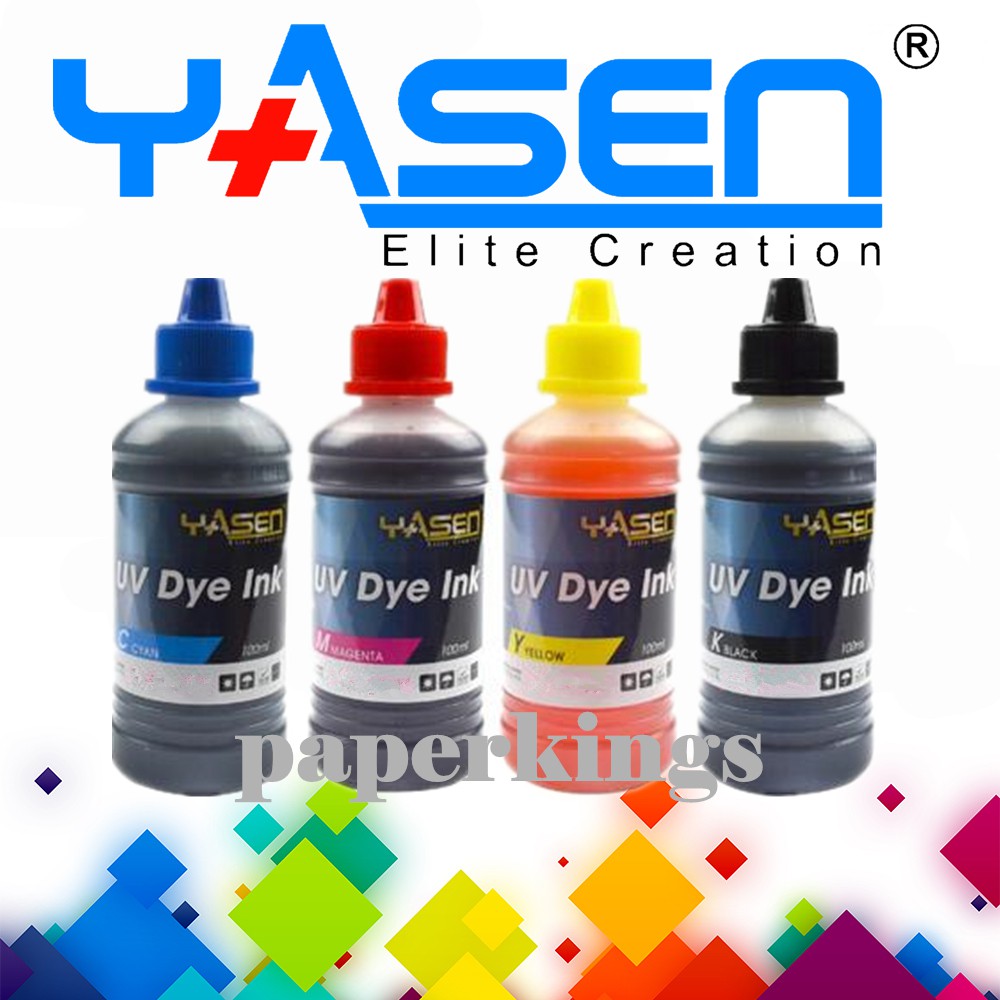 Yasen Canon Printers Uv Dye Ink 100ml For Ip2770 Mp237 Mp287 Mg2570s E610 P200 Mg2540s Ts207 7243