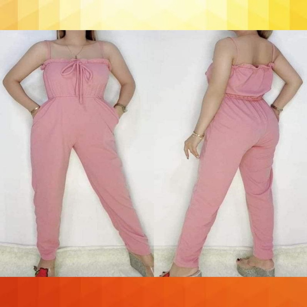 Madonna Plain Jumpsuit (Small to Large) | Shopee Philippines