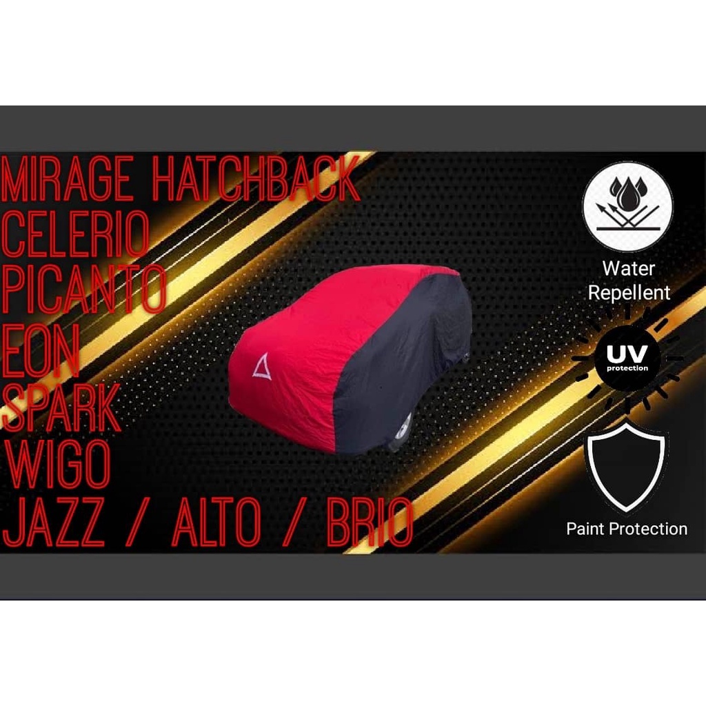 Car Cover Water Repellent for Wigo Mirage Hatch Celerio Picanto Eon
