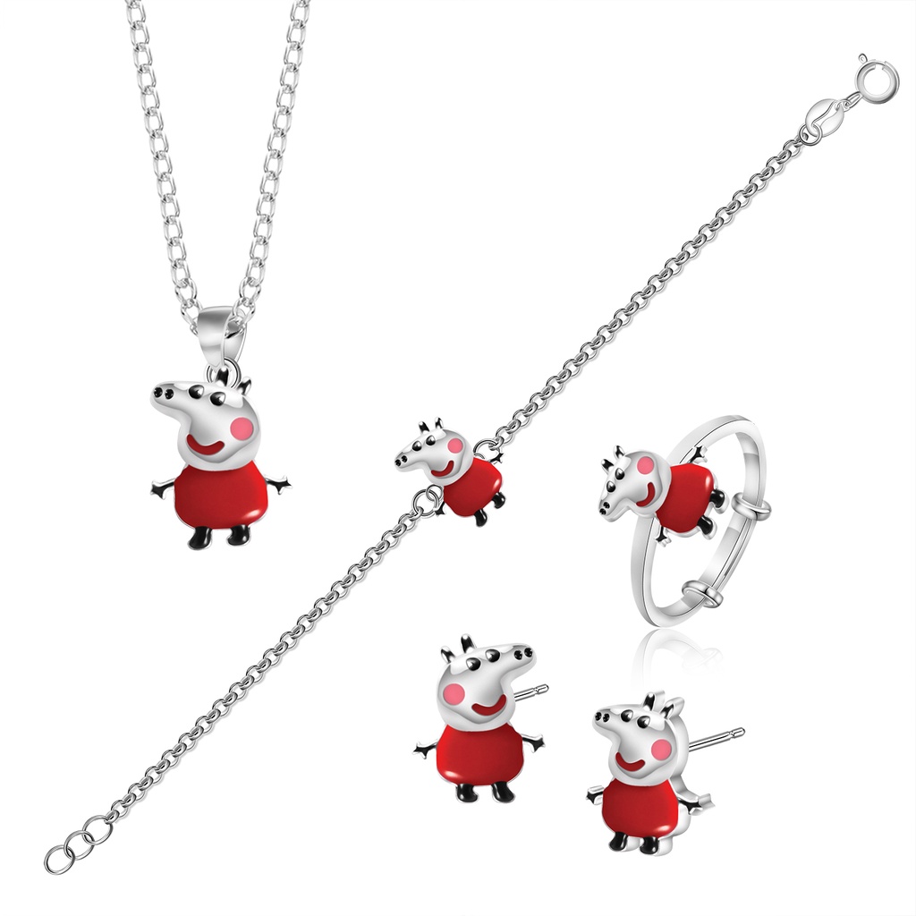 Morning Star Silver SS115 925 Italy Silver Jewelry set For Kids set ...