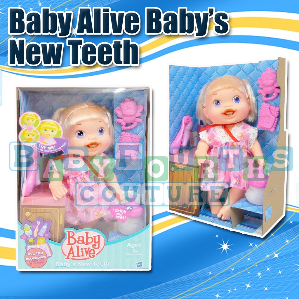 COD Baby Alive Baby S New Teeth Doll for Girl Baby Shopee Philippines