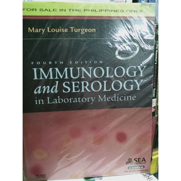 IMMUNOLOGY,SEROLOGY(used book) | Shopee Philippines