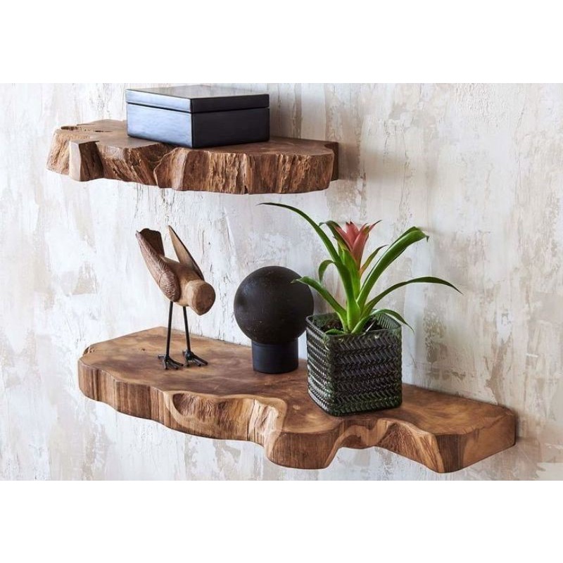 Teak Wood Root Wall Decor Minimalist | Shopee Philippines