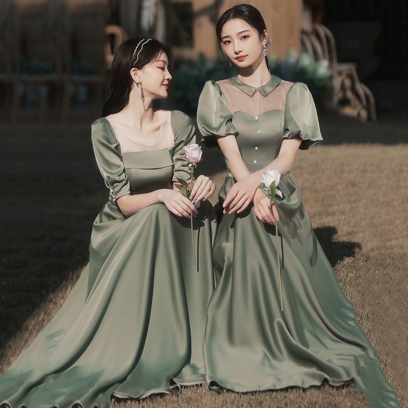 Korean bridesmaid outlet dresses