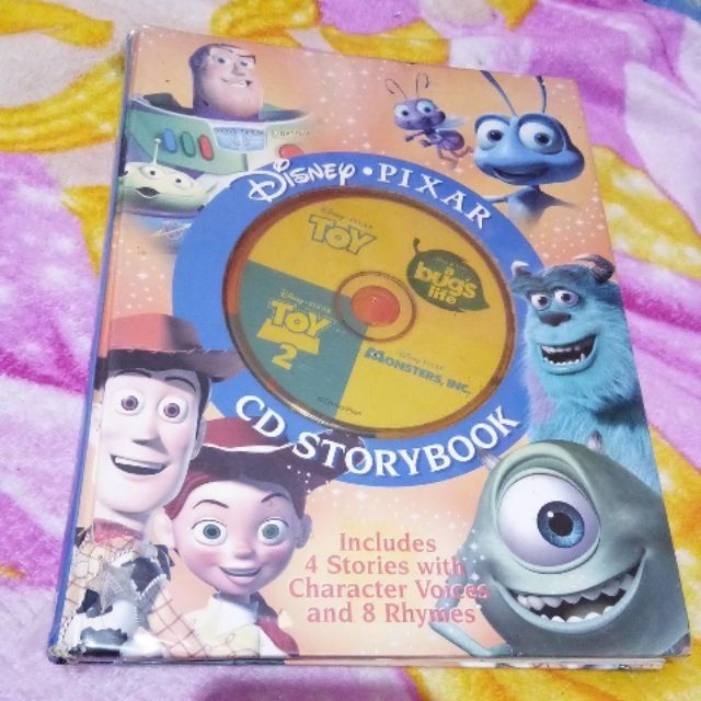 AUTHENTIC PIXAR STORY BOOK WITH CD | Shopee Philippines