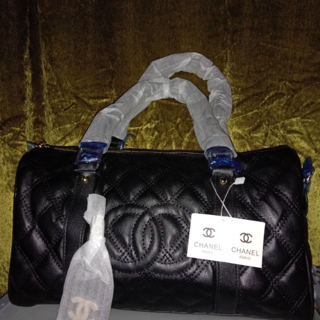 CHANEL Black Caviar Satchel Bag