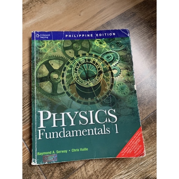 Physics Fundamentals Part One by Raymond A. Serway & Chris Vuille book ...