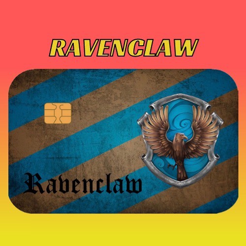 Geto card skin atm card sticker emoney HARRY POTTER HOUSE | Shopee ...
