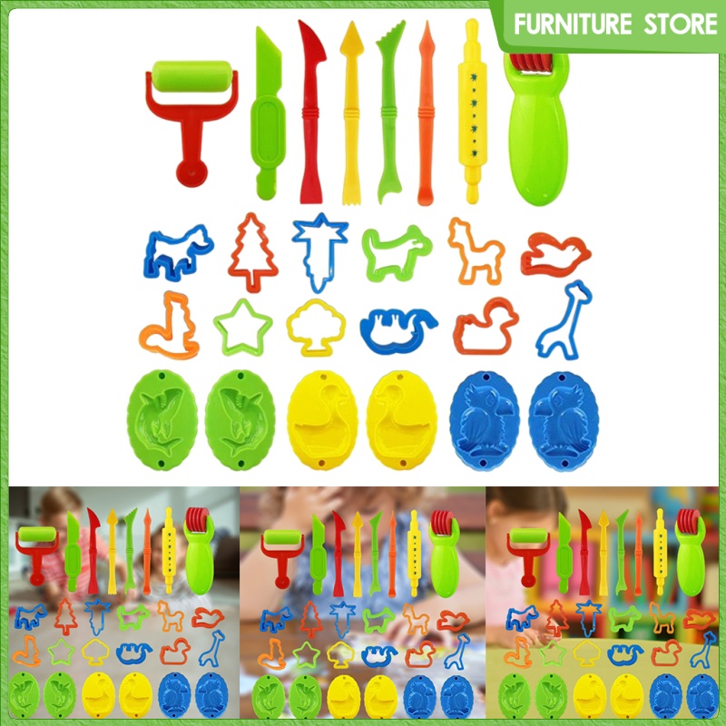 26pcs Craft Tool Kids Toy Set Children Xmas Gift, Play Clay & Mould ...