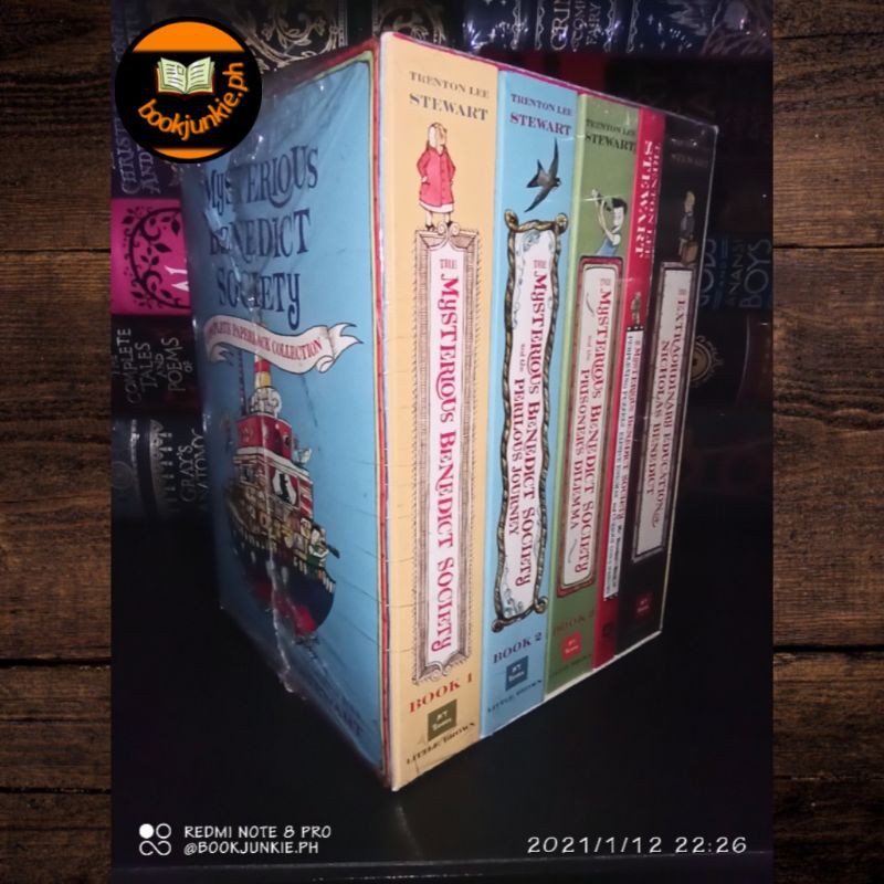 The Mysterious Benedict Society Collection [Box set of 5 Books] By ...