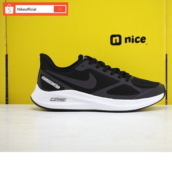 Authentic Nike Air Zoom Winflo 7 Shield Mesh Breathable Black Running Shoes  For Men