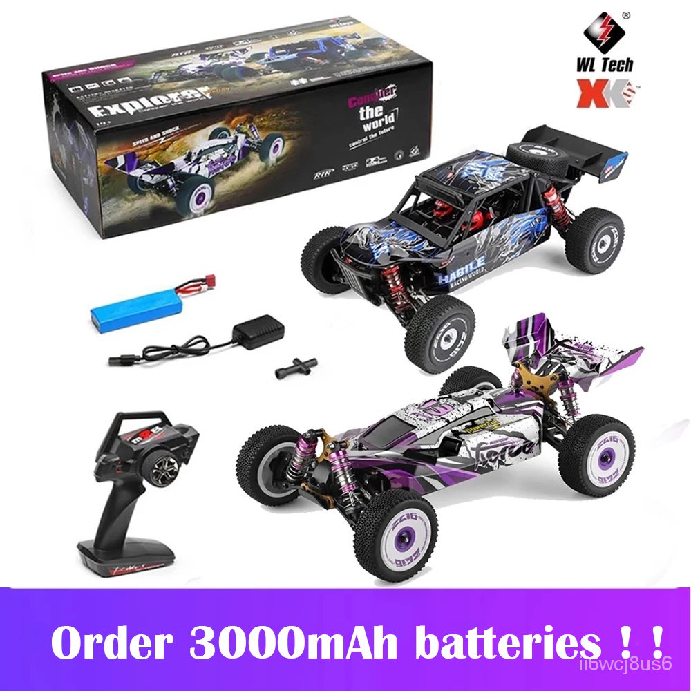 Wltoys 124019 / 124018 1/12 RC Car 60Km/h 2.4G 4WD High Speed Offroad