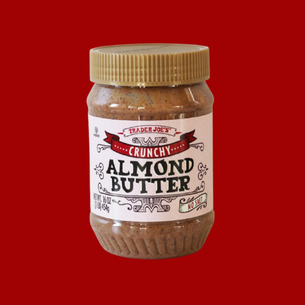 Trader Joe's Crunchy Almond Butter NO SALT 454g Shopee Philippines