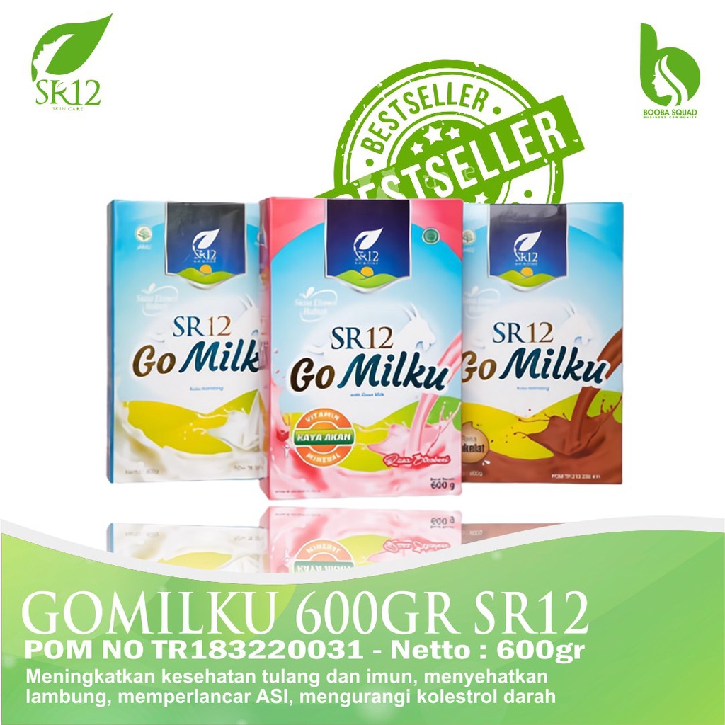 Gomilku SR12 PREMIUM ETAWA GOAT MILK/GOAT MILK Powdered MILK Without