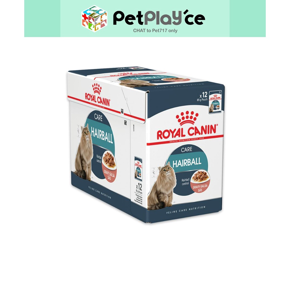 Royal Canin HAIRBALL CARE for Cat WET Box SPT Range FCN Shopee