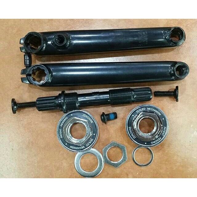 3 piece shop crank for bmx