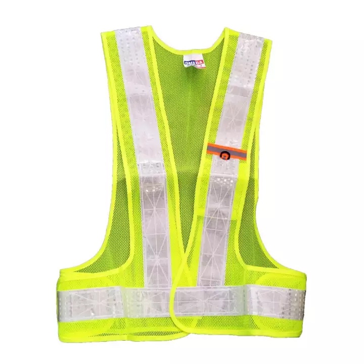 Omaga Safety Vest with ID HOLDER Color Green | Shopee Philippines