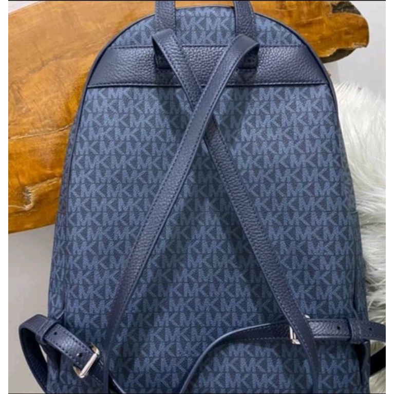 Michael kors large abbey backpack admiral blue mk