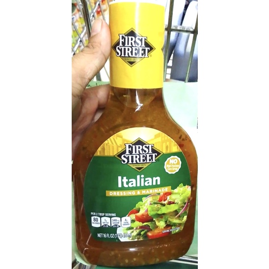 First Street Italian Dressing and Marinade 473mL Shopee Philippines