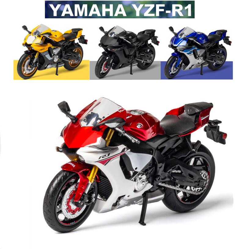 1:12 YAMAHA YZF-R1 Motorcycle Alloy Model Diecast Vehicles Motorcycle ...