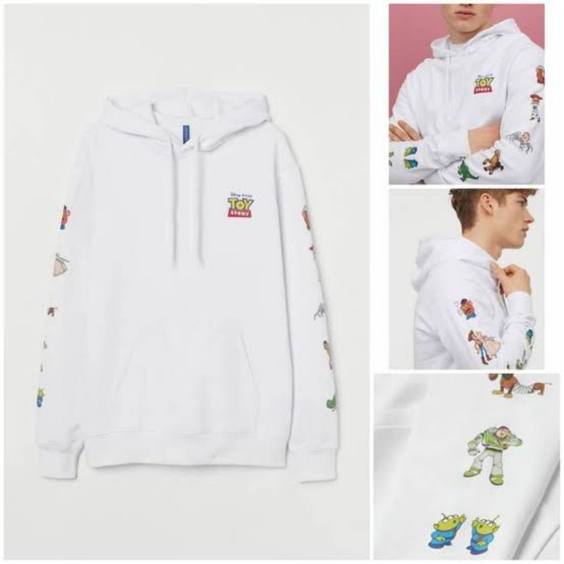 Hoodie TOY STORY WHITE Shopee Philippines