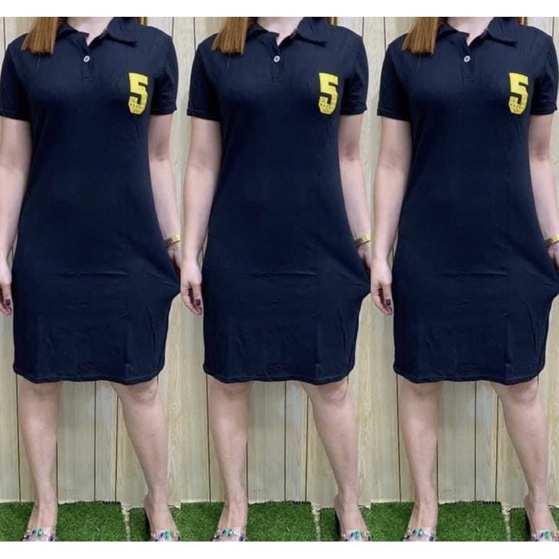 plus size polo shirt dress