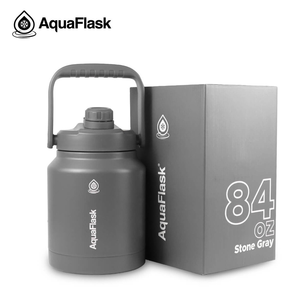 Aquaflask 84oz Wide Mouth with Spout Lid Vacuum Insulated Stainless ...