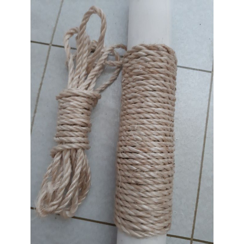 natural 8mm abaca for cat scratcher 7meters | Shopee Philippines