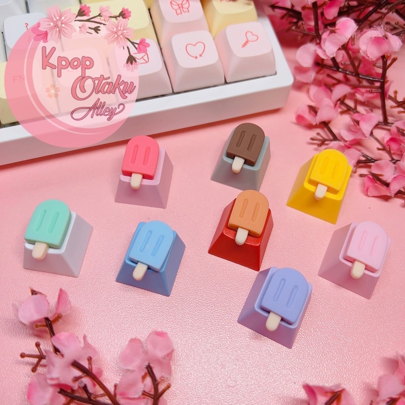 Popsicle Ice Cream Collection Artisan Keycaps | Kpop Otaku Alley ...
