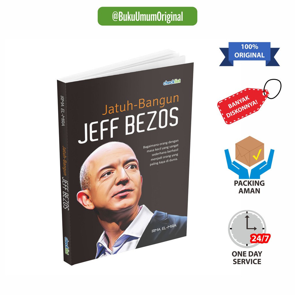 Biography of Fall and Build Jeff Bezos | Shopee Philippines