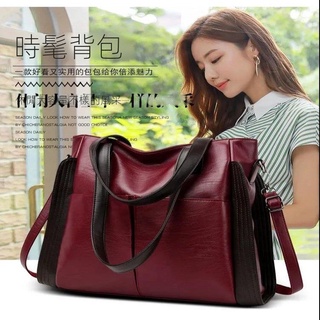 Genuine Leather Ladies Bag 2023 New Women's Bag Korean Fashion Large  Capacity Handbag All-Match Shoulder Bag Big Bag Fashion