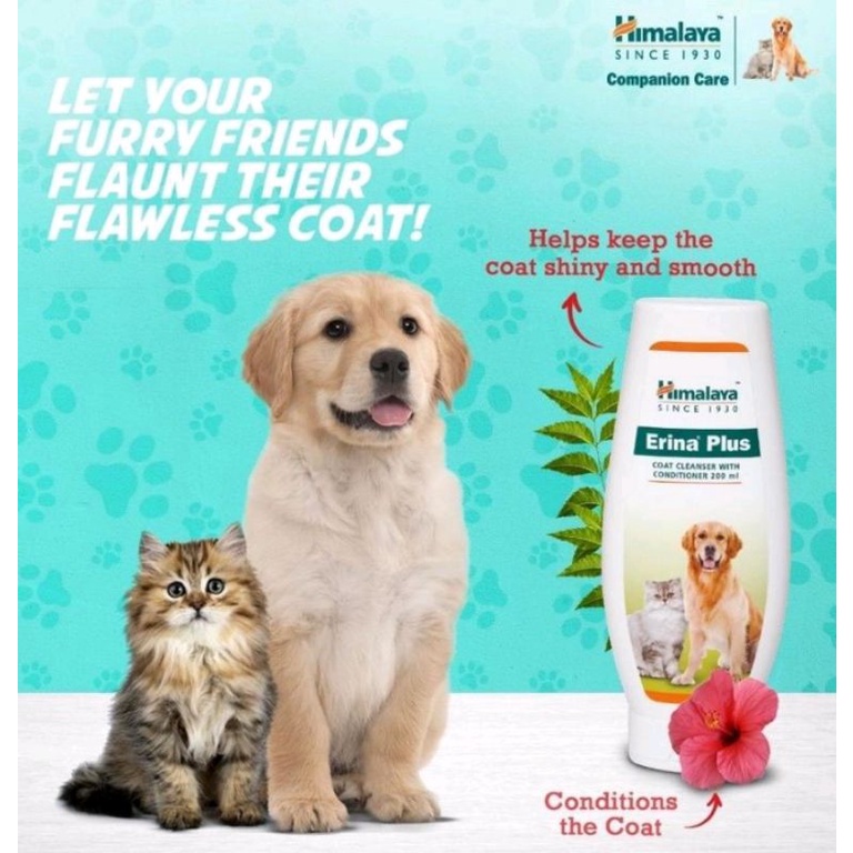 Himalaya Erina Plus Coat Cleanser Conditioner 200 ML Shopee Philippines