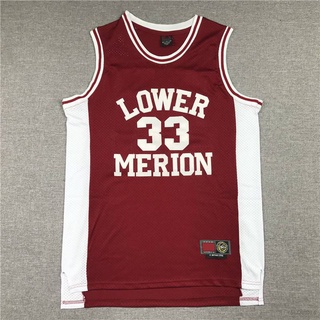 33 Kobe Bryant Lower Merion High School Men's Basketball Jersey (XL- Black)(New)