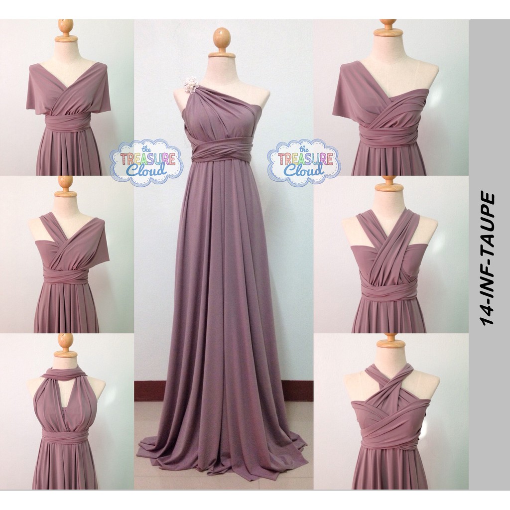 Infinity best sale dress taupe