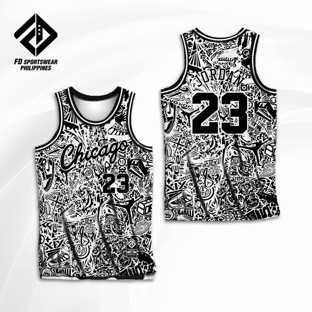 Michael Jordan NBA Jersey, Chicago Bulls Red Jersey, Full Sublimation  Jersey