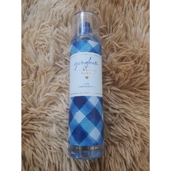 Original Bath and Body Works Mist, Gingham, 236ml | Shopee Philippines