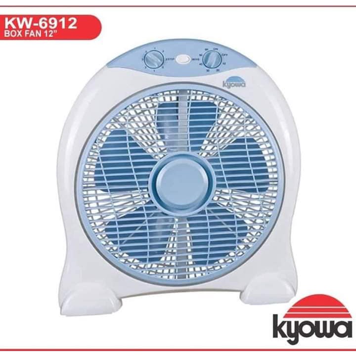 (COD) Kyowa Electric Box Fan 12" (Blue) KW6912 Shopee Philippines