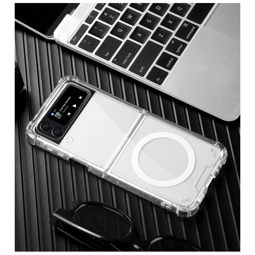 Wireless Charging Casing for Samsung Z Flip 3 4 1/2 Phone Case
