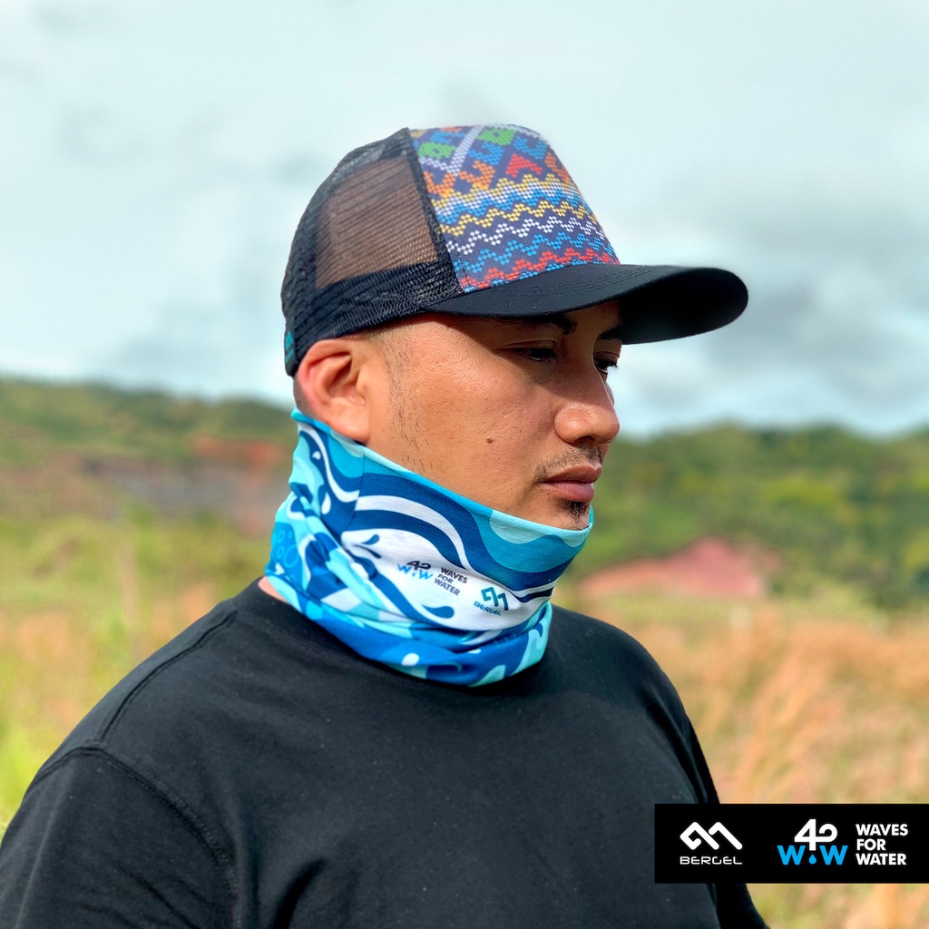 Bergel Flow Multifunctional Headwear Waves for Water x Bergel Local ...