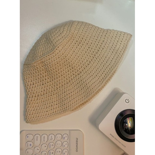 Crochet bucket hat (plain or custom) | Shopee Philippines