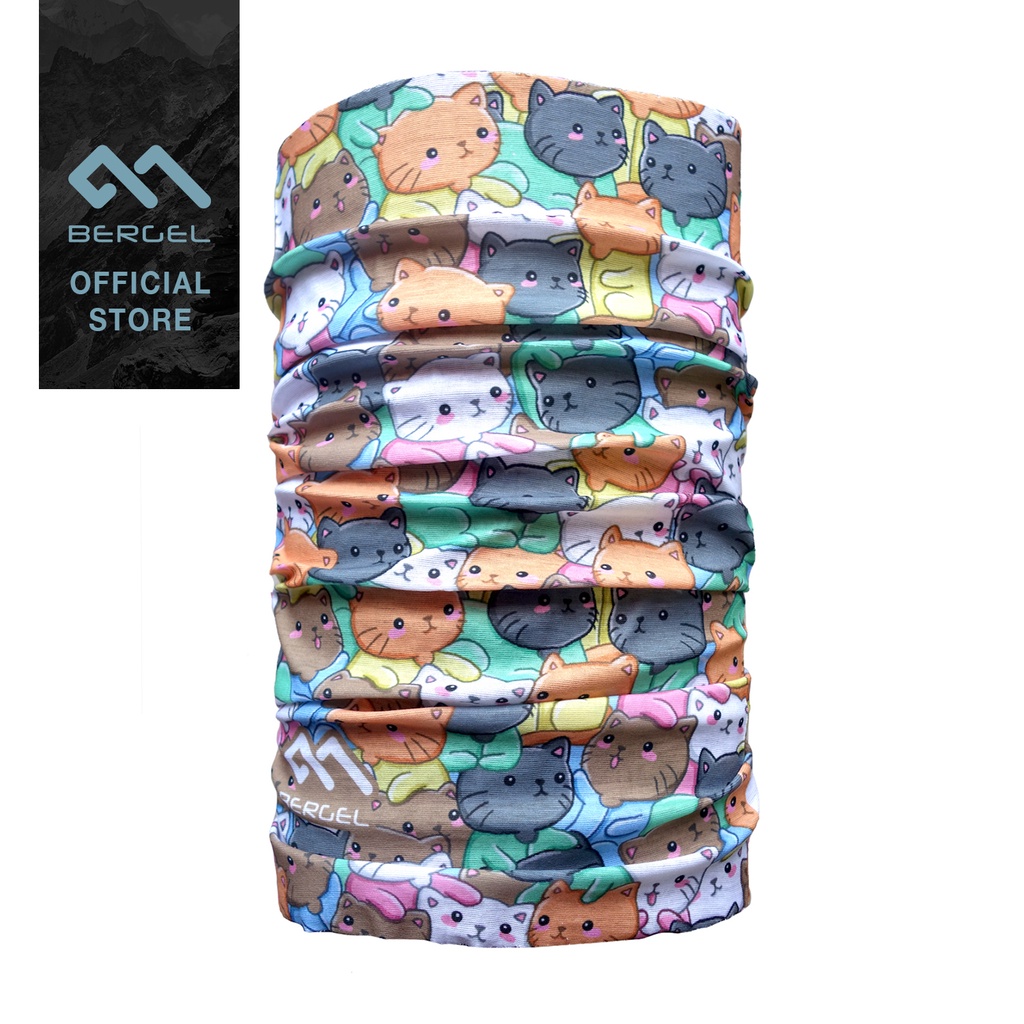 Bergel Purrfect Multifunctional Headwear Local Filipino Design Bandana ...