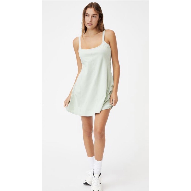 white christmas dresses Ellie Strappy Mini Dress - Neutral main image 1