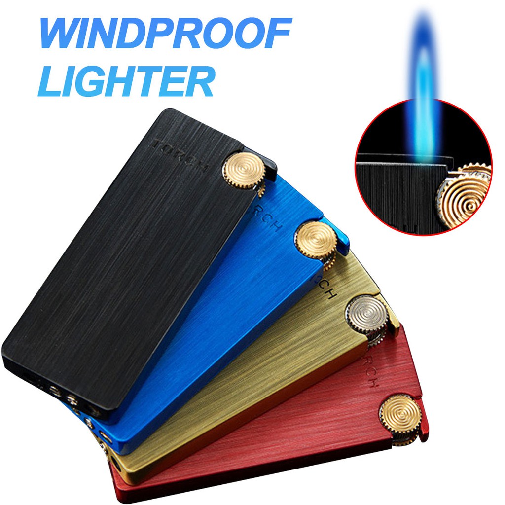 Torch Grinding wheel lighter windproof Lighter Cigar Butane Lighters